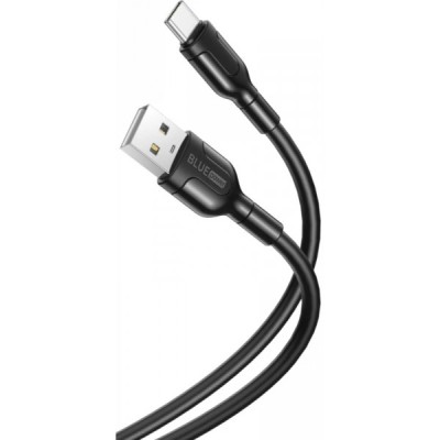 Cablu Date si Incarcare USB-A - USB-C Blue Power BNB212, 18W, 1m, Alb foto