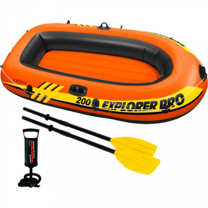 Barca gonflabila explorer 200 Intex 196x102x33cm