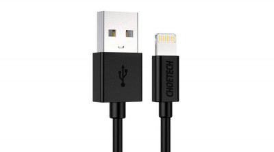 Choetech IP0026 Cablu USB Lightning, 1,2 m (negru) foto