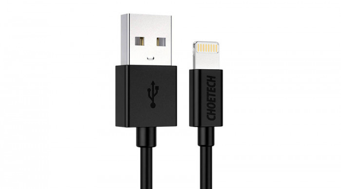 Choetech IP0026 Cablu USB Lightning, 1,2 m (negru)
