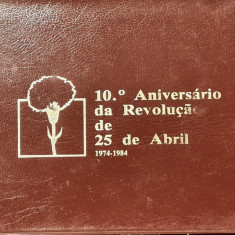 Portugalia 25 escudos 1984 1984 Revolutia Portugheza UNC