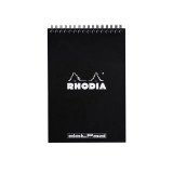 Blocnotes A5 Spiral Pad Rhodia Classic Black