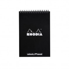 Blocnotes A5 Spiral Pad Rhodia Classic Black foto