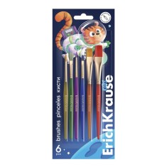 PICTURA Pensule 6/set ErichKrause Kids Space Animals