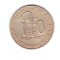 Moneda Africa de Vest 10 francs/franci 2011, stare buna, curata