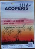 Autografe pe afis ale membrilor formatiei rock din Oradea, Celelalte cuvinte, Concerte sala Thalia si Acoperisul Filarmonicii de Stat Sibiu, 2025