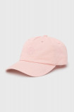 Pepe Jeans șapcă Tacio culoarea roz, cu imprimeu