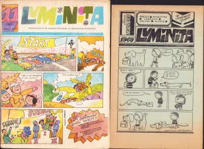 HST Z294 Revista Luminița 11/1969 + supliment foto