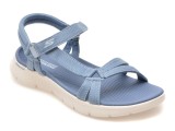 Cumpara ieftin Sandale SKECHERS albastre, GO WALK FLEX, din material textil
