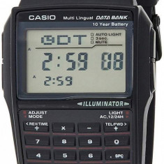 Ceas Barbati, Casio, Vintage Edgy Calculator DBC-32-1A - Marime universala