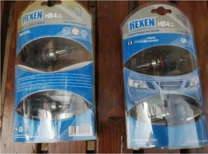 Set 2x bec auto Hexen HB4 12V 55W