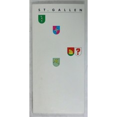 ST. GALLEN , SERIA &#039; 23 DE CANTOANE ALE ELVETIEI &#039; , 1991, TEXT IN LIMBA GERMANA *