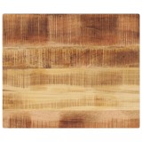 vidaXL Blat masă, 60x50x2,5 cm, dreptunghiular, lemn masiv mango brut