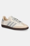 adidas Originals sneakers din piele Samba OG W culoarea bej, JH7299