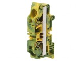 Conector &Icirc;mbinare Șine 0,5-16mm2 Galben-Verde 2 Borne, TE Connectivity