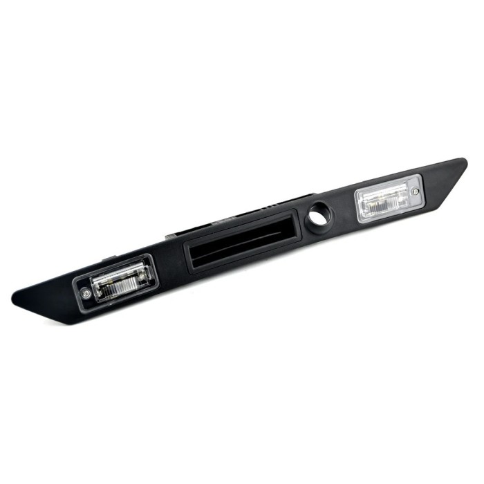 Maner portbagaj cu locas butuc, buton deschidere si lampi numar inmatriculare, pentru Audi A3, A4, A6, Q7, RS3, RS4 - 8E0827574C3FZ