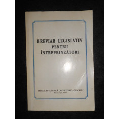 Breviar legislativ pentru intreprinzatori (1993)