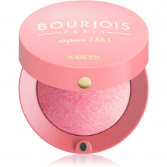 Bourjois Little Round Pot Blush blush culoare 34 Rose D´Or 2,5 g