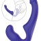 Strap-On Bend Over Boyfriend, Silicon, Violet, 23 cm