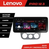 Navigatie VW Golf 5 2004-2010 clima manuala Lenovo PRO 4+64 12.3 inch qled android 4G DSP gps internet KIT-golf5-manual CarStore Technology