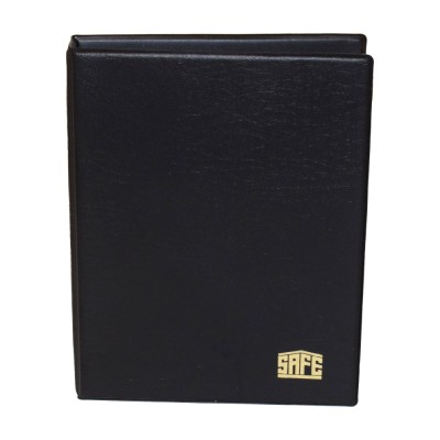Clasor timbre, A6 Negru, cu 5 folii albe foto