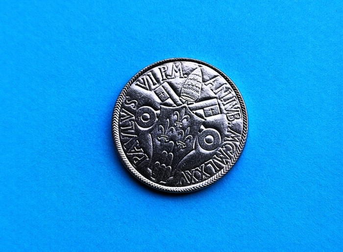 50 Lire 1975 Vatican-UNC-RAR