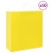 vidaXL Pungi de h&acirc;rtie 50 buc cu m&acirc;nere galbene 45x17x48 cm