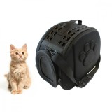 Geanta de transport pentru caine sau pisica culoare negru marime xxl ag644i, AVEX