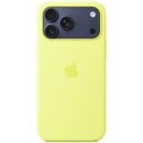 Husa de protectie Apple Silicone Case cu MagSafe pentru iPhone 17 Pro Max, Neon Yellow