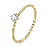 Inel din argint Golden Wedding Ring