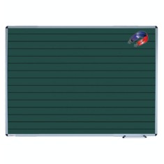 TABLA SCOLARA MAGNETICA LINIATA (dictando) VERDE 1500x1200 mm, OFFICE