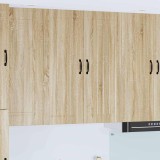 vidaXL Dulap suspendat de bucătărie Stejar Sonoma 80 x 31 x 100 cm 885147