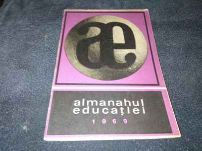 ALMANAHUL EDUCATIE 1969 foto