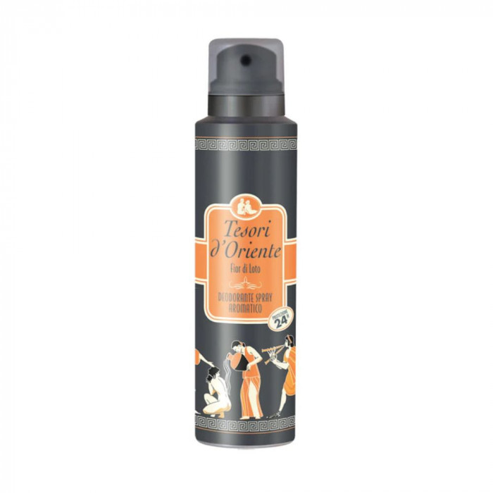 Deodorant Spray Tesori d&#039;Oriente, pentru Femei, 150 ml, cu Floare de Lotus, Deodorant pentru Femei, Deodorant Tesori d&#039;Oriente, Spray Deodorant, Antip