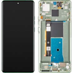 Display cu Touchscreen Motorola Edge 40, cu Rama, Verde (Nebula Green), Service Pack 5D68C22672 foto