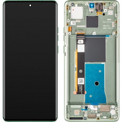 Display cu Touchscreen Motorola Edge 40, cu Rama, Verde (Nebula Green), Service Pack 5D68C22672 foto