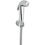 Set dus igienic Ferro Presso, cu sistem Auto-Stop, racord universal D1/2&rdquo;, furtun dus 125 cm, Crom
