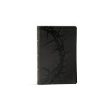 KJV Large Print Personal Size Reference Bible, Charcoal Leathertouch Indexed