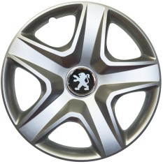 Set 4 Capace Roti Kerime R14, Potrivite Jantelor de 14 inch, Pentru Peugeot, Model 202