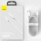 Cablu Baseus Cafule CATYS-02 1m, alb