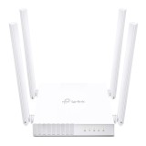 ROUTER TP-LINK wireless 750Mbps, 4 porturi 10/100Mbps, 4 antene externe, Dual Band AC750 &amp;quot;Archer C24&amp;quot; (timbru verde 0.8 lei)
