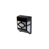 Lampa solară cu senzor, design geometric, eMazing, IP65, lumină alb cald