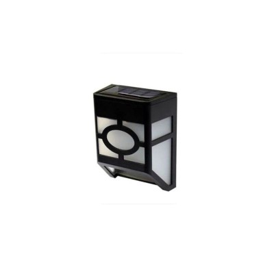 Lampa solară cu senzor, design geometric, eMazing, IP65, lumină alb cald foto