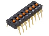 Comutator DIP-SWITCH 8 Secțiuni ON-OFF 24VDC