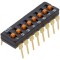 Comutator DIP-SWITCH 8 Secțiuni ON-OFF 24VDC
