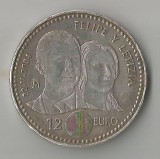 Spania, 12 euro de colectie, 2004, circ.