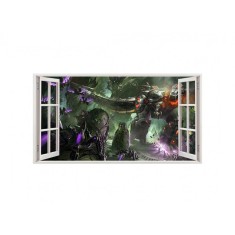 Sticker decorativ cu Dinozauri, 85 cm, 4442ST