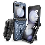 Husa Samsung Galaxy Z Flip6 Supcase Unicorn Beetle Pro, albastru