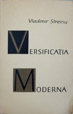VERSIFICATIA MODERNA-VLADIMIR STREINU foto