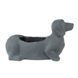 Cumpara ieftin Ghiveci piatra gri Catelus 30x12x16 cm
